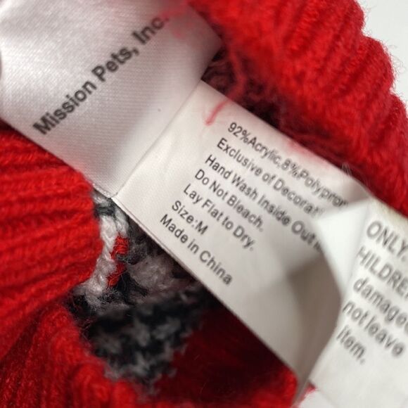 Rudolph theĀ Red Nose ReindeerāKnitāDogāSweater - Picture 5 of 9